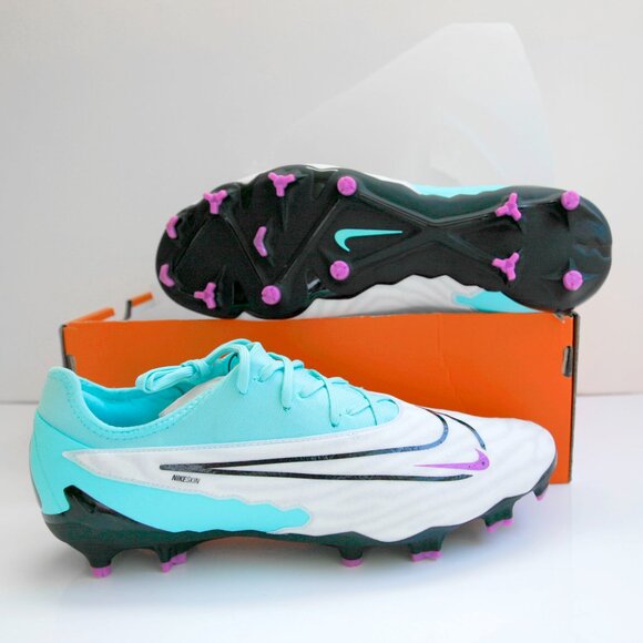 Nike Phantom GX Pro FG Men\'s Soccer Cleats Hyper Turquoise Size 10.5 REG: $ 160 main image 12